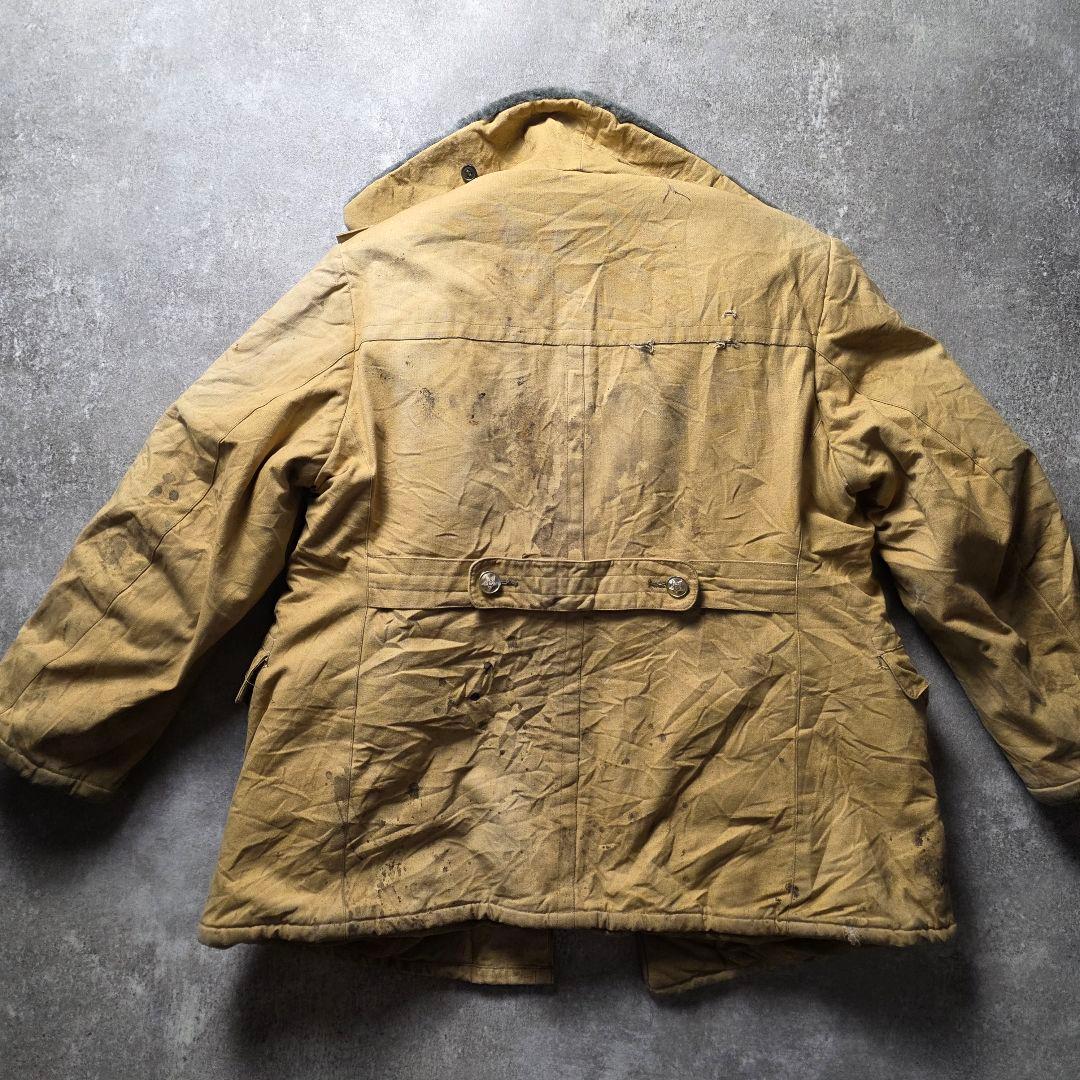 ヴィンテージ70s旧ソ連軍タンカースジャケットアフガンコートミリタリーグランジ