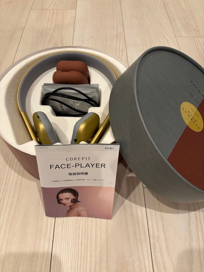COREFIT FACE-PLAYER ゴールド/グレー