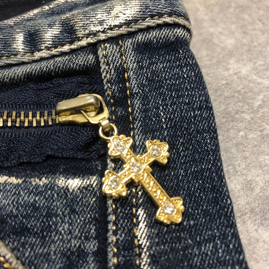 ■ d.i.a. ダイヤ y2k 平成ギャル コーティング　クロス チャーム