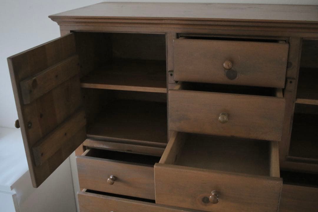 ajunma【希少・生産中止】アンファン ハイチェスト ★配送料込み