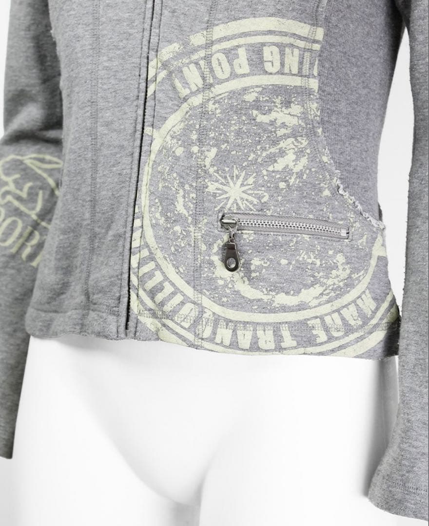 ISSEY MIYAKE ダブル ジップアップ パーカー