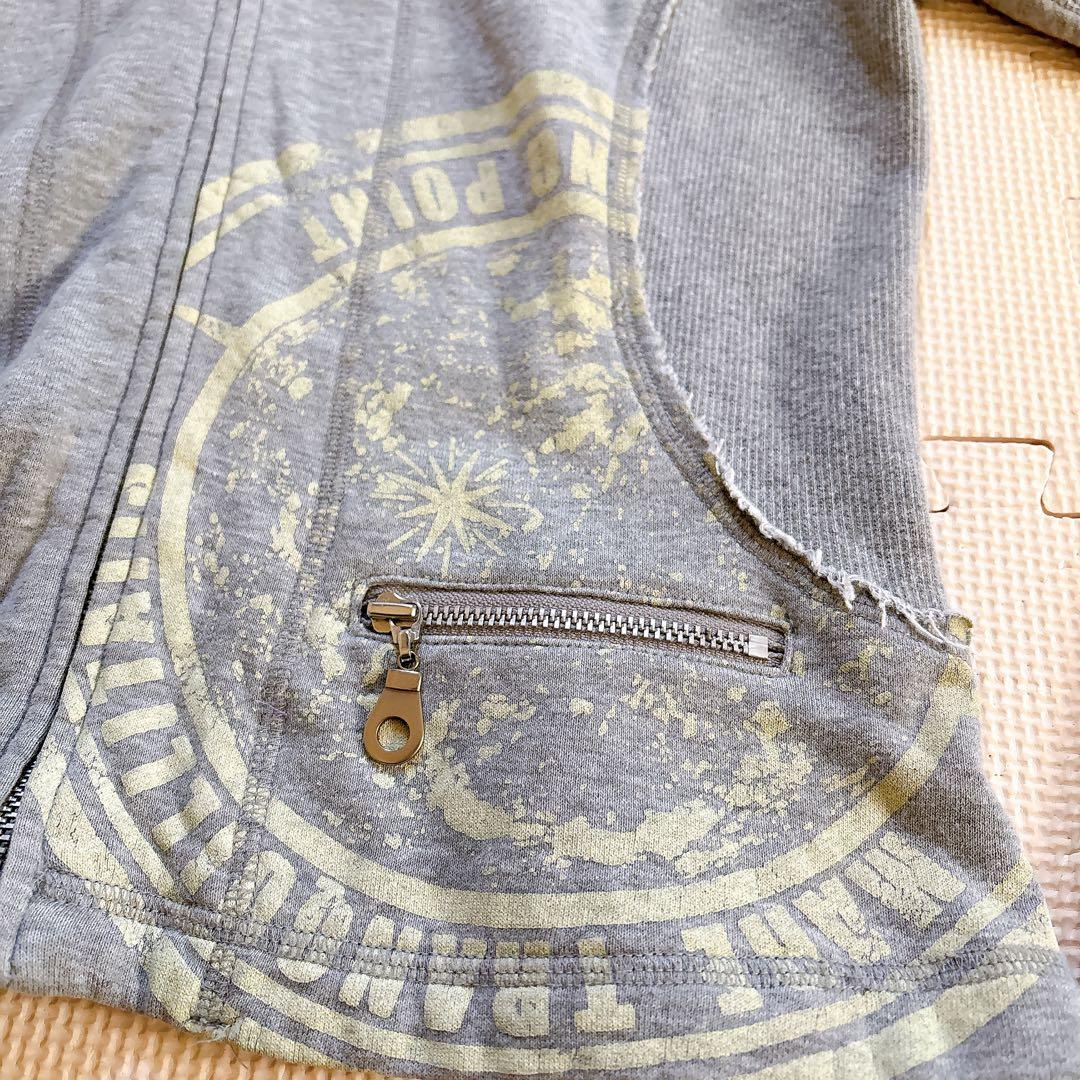 ISSEY MIYAKE ダブル ジップアップ パーカー