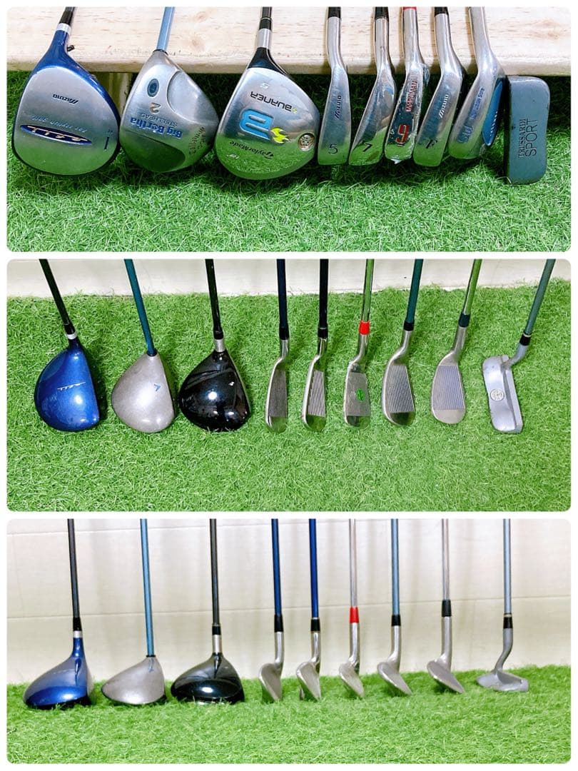 2 初心者オススメ　ゴルフクラブセット　レディース　FLEX L