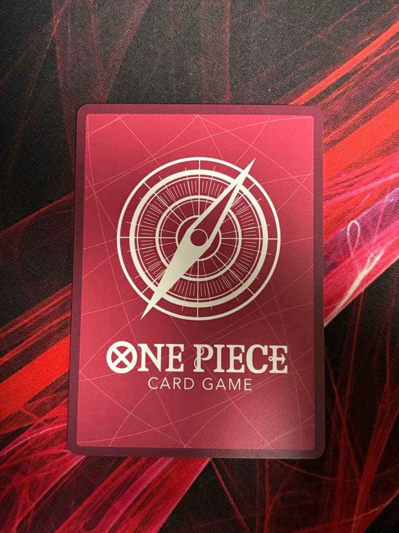 ルフィ　リーダーsp 金文字　ワンピースカード