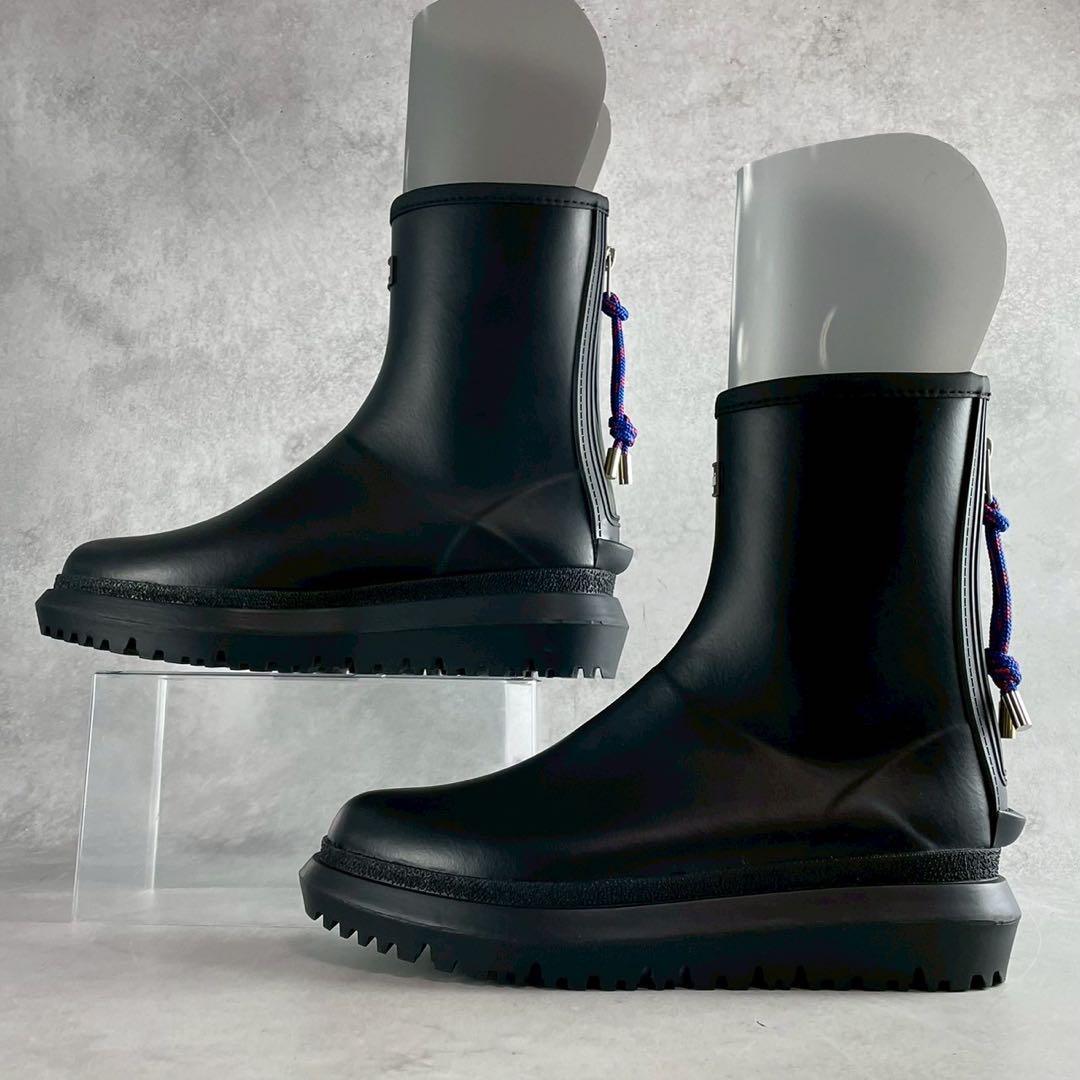 新品 箱 タグ付 2025✨sacai Rubber Boots バックジップ
