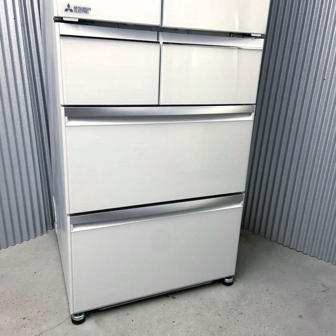 MITSUBISHI 三菱⭐️6ドア冷蔵庫　フレンチドア　2020製　470L