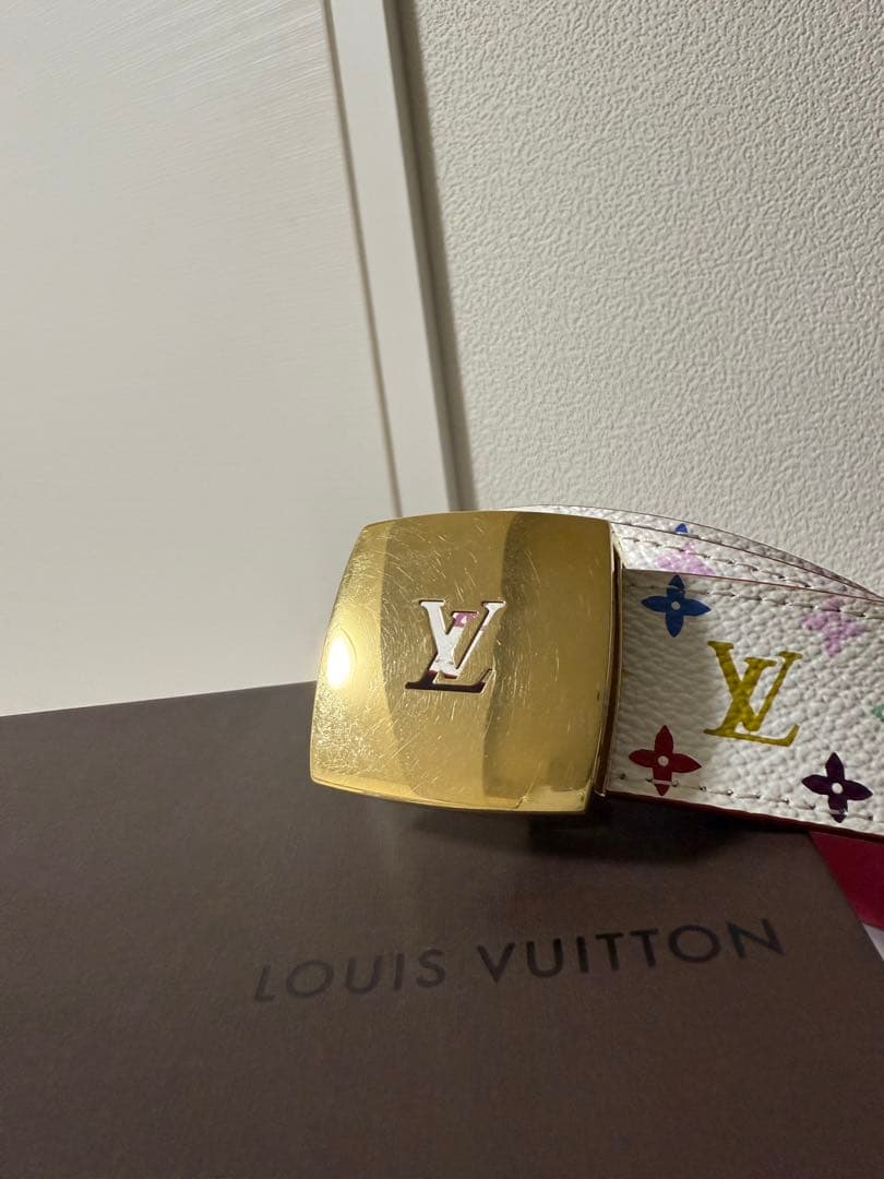 ルイ・ヴィトン LOUIS VUITTON マルチカラー ベルト