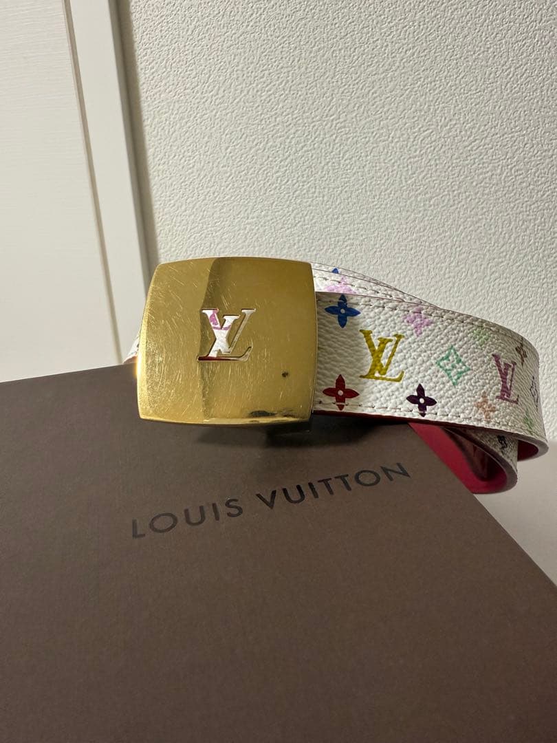 ルイ・ヴィトン LOUIS VUITTON マルチカラー ベルト