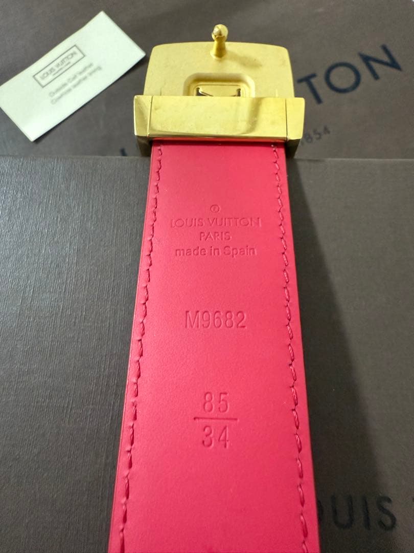 ルイ・ヴィトン LOUIS VUITTON マルチカラー ベルト