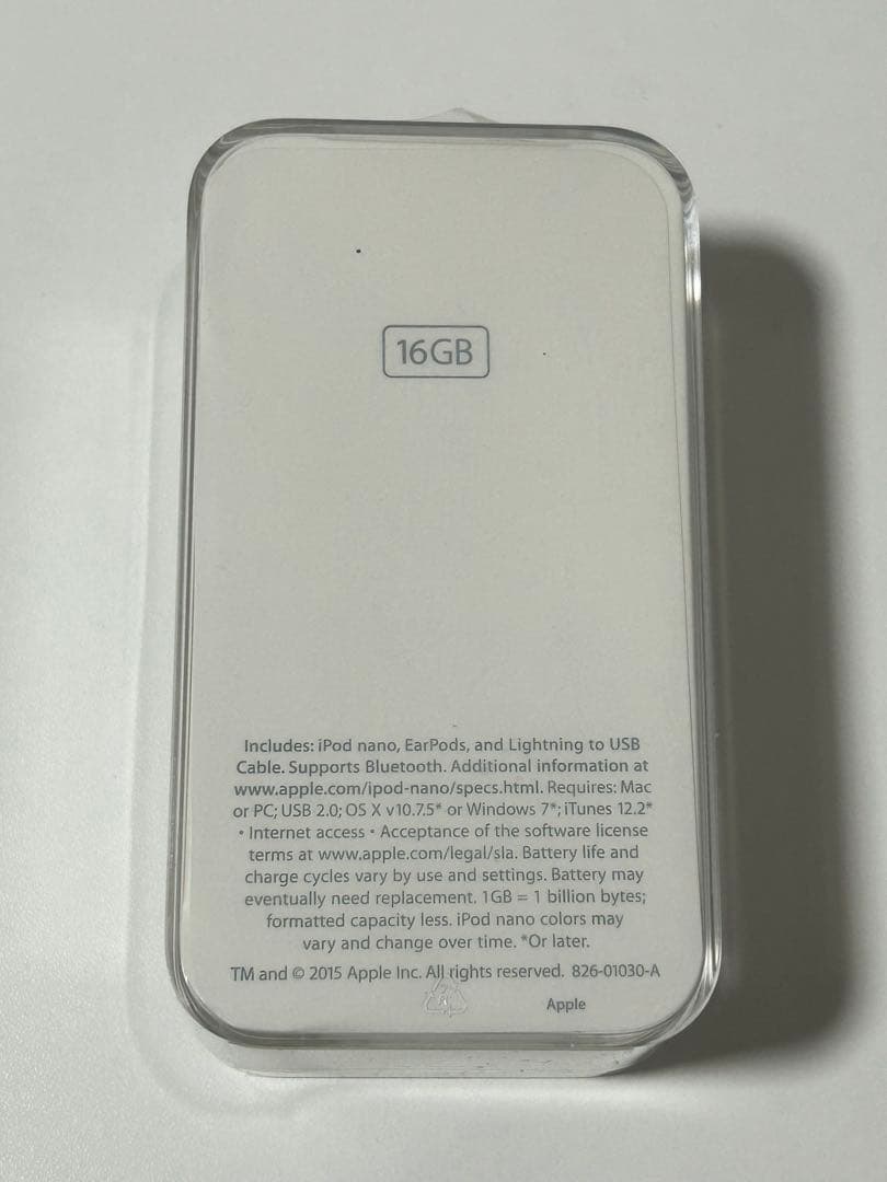 iPod nano 16GB ゴールド　新品 未使用