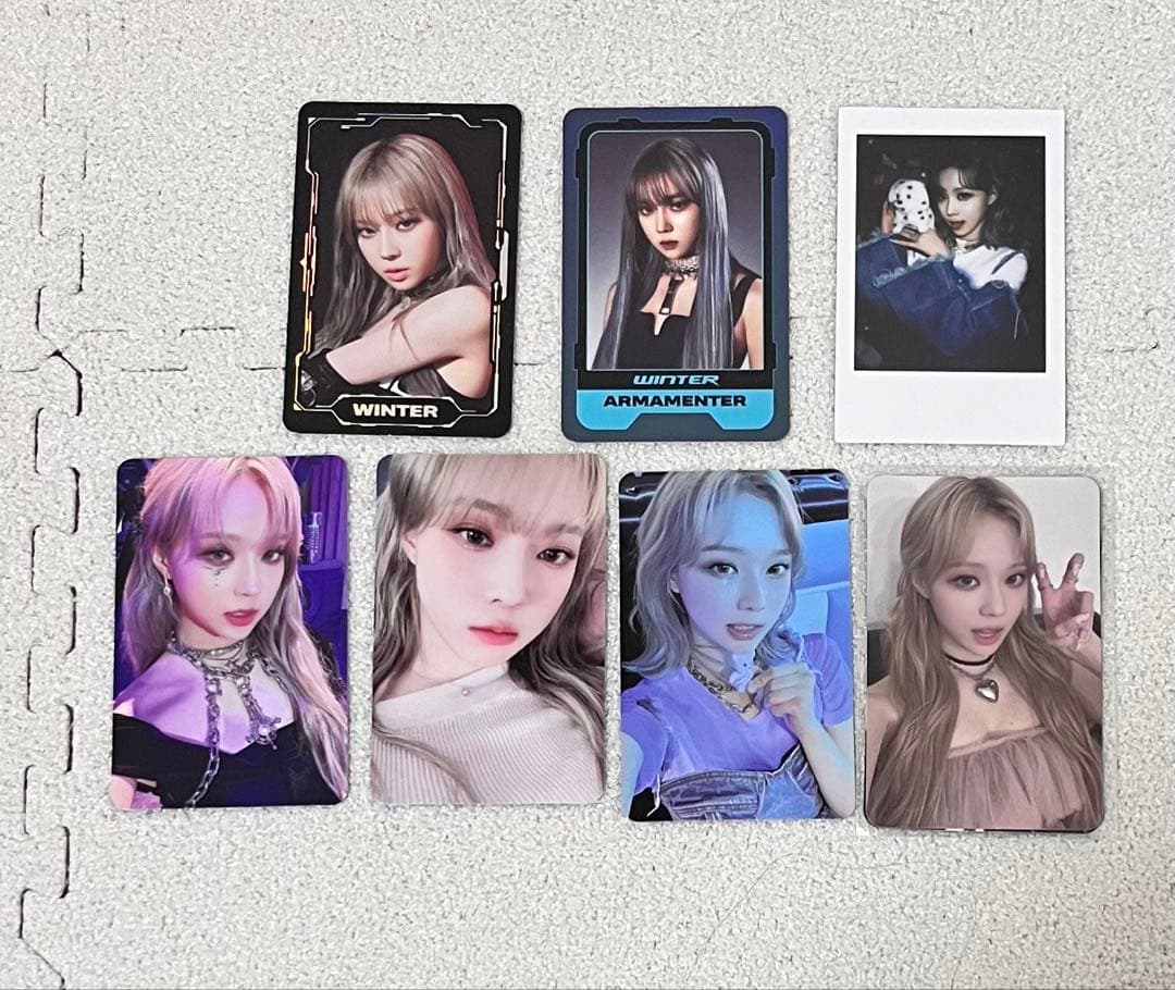 aespa ウィンター トレカ セット