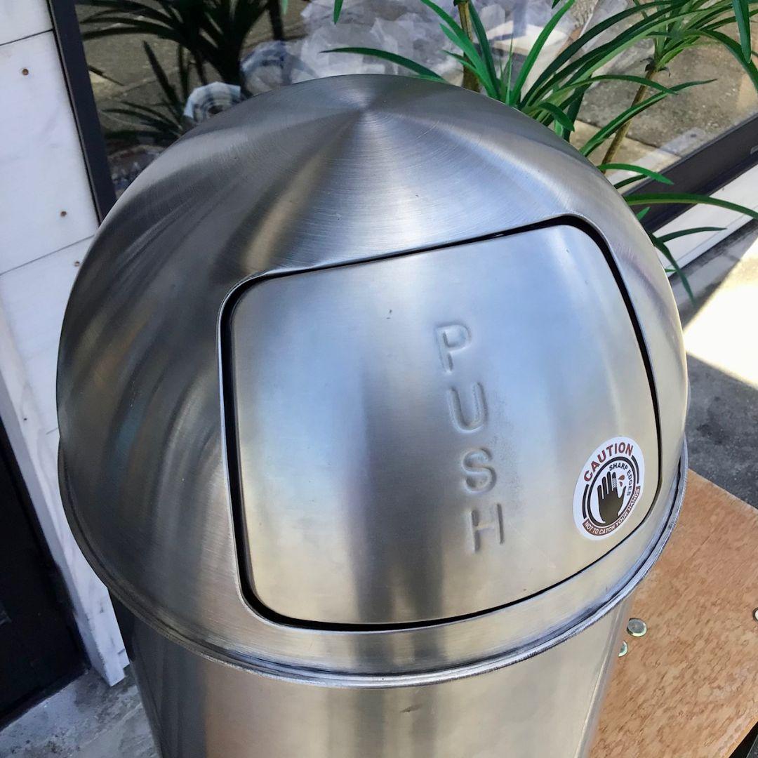 新品 ダストボックス ゴミ箱 25L ダルトン ステンレス インダストリアル