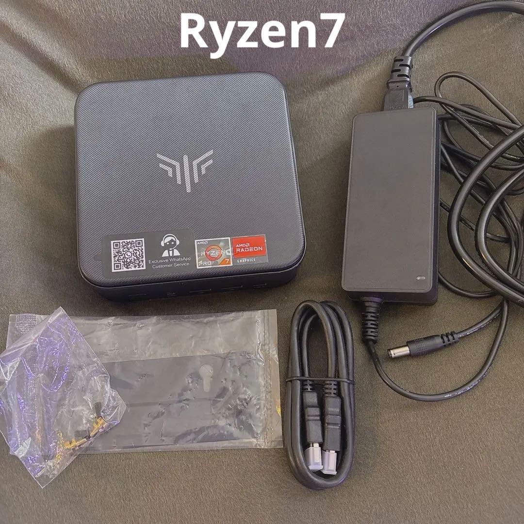 NIPOGI ミニPC AMD Ryzen7 5875U