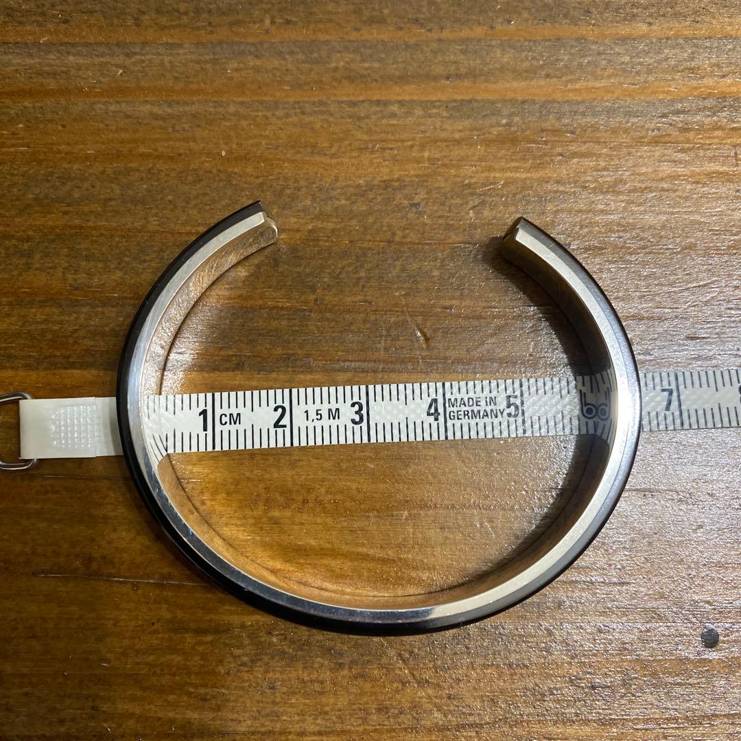 Tiffany ティファニー 1837 ブラック チタン バングル ナロー カフ