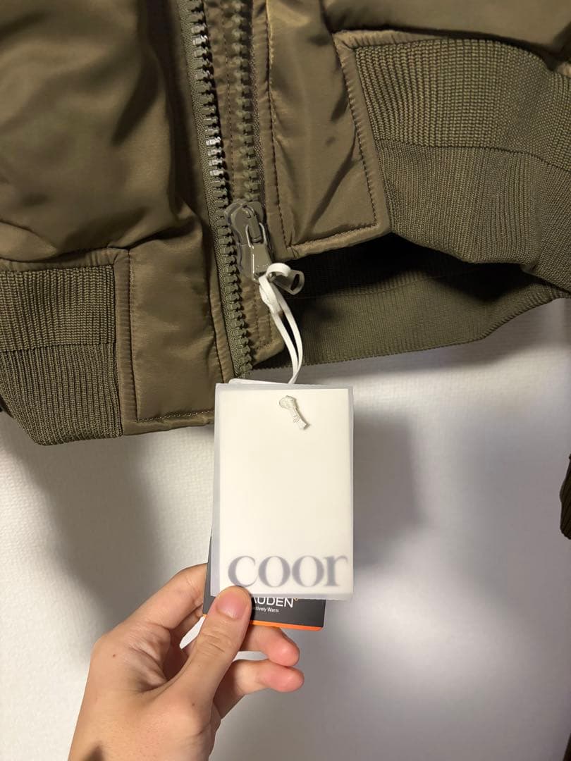 ジャケット・アウター COOR 2025FW Stand Collar Neck DownPuffer