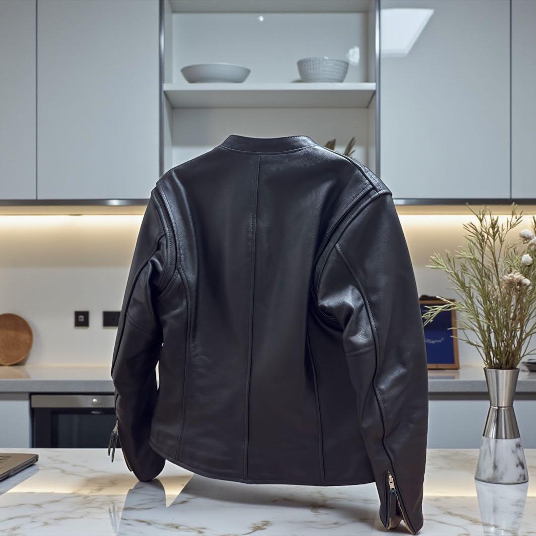 新品同様　KADOYA KL-S4 カドヤ　レザー　シングルライダース　Ｌ