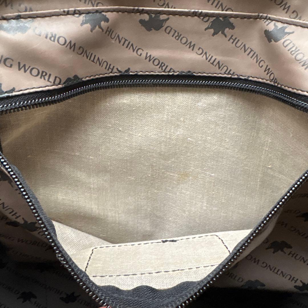 【HUNTING WORLD】ボストンバッグ　ハンティングワールド