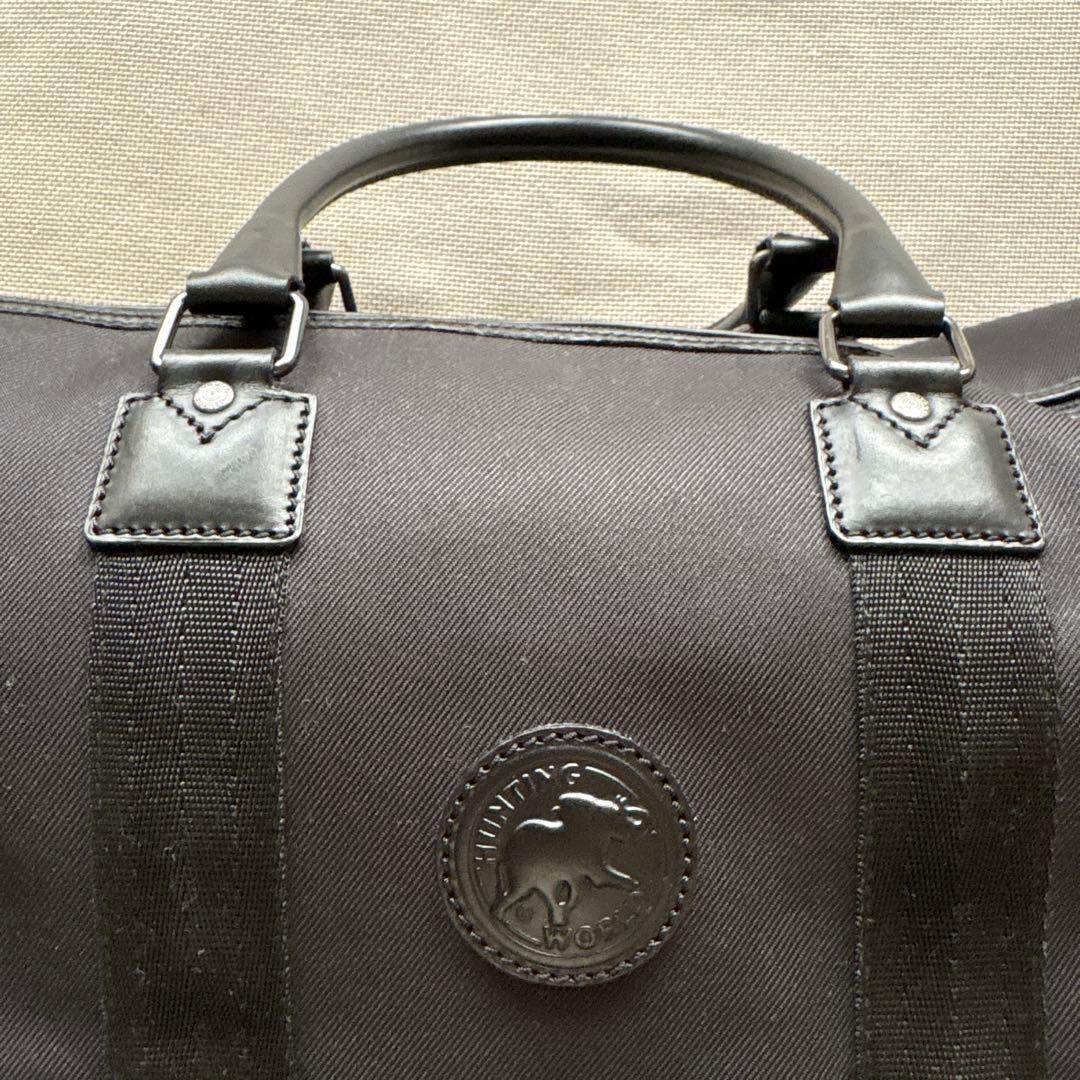 【HUNTING WORLD】ボストンバッグ　ハンティングワールド