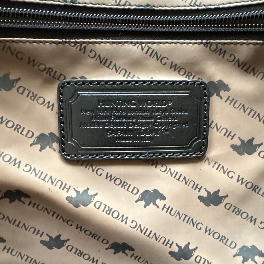 【HUNTING WORLD】ボストンバッグ　ハンティングワールド