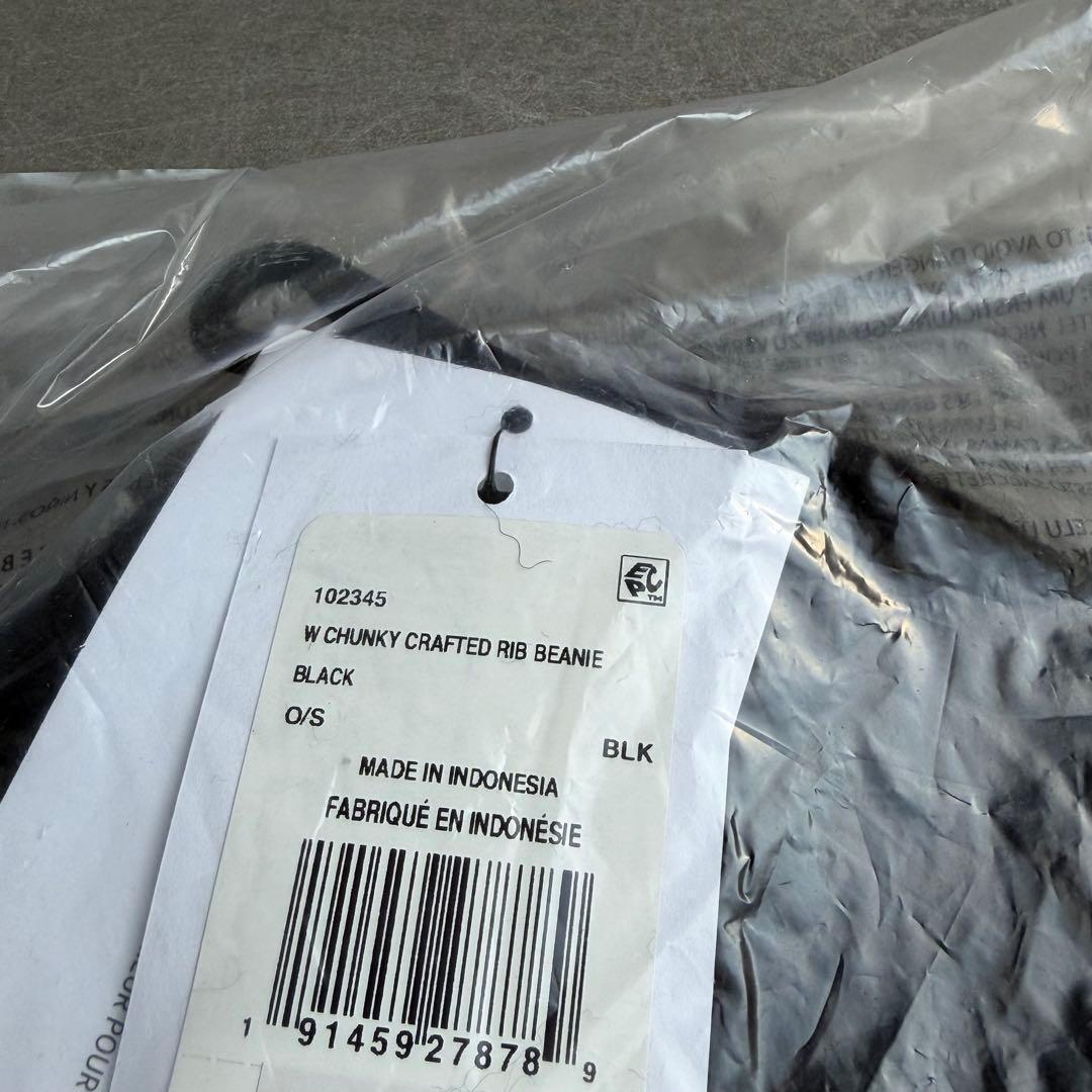 【UGG】ニット帽＊CHUNKY RIB BEANIE＊ブラック＊新品