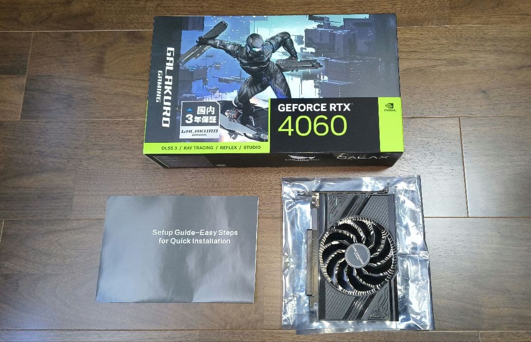 玄人志向NVIDIA RTX4060 搭載 グラフィックボード