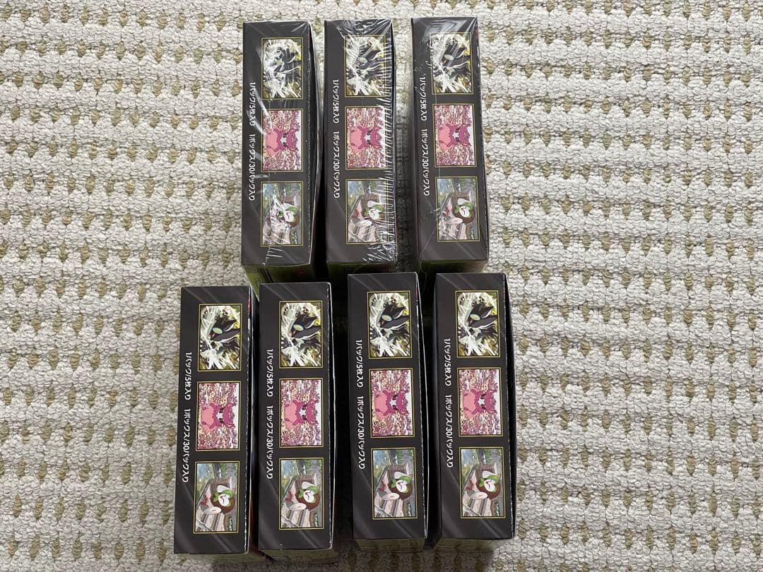 ポケモンカードゲーム ムニキスゼロ 7箱 セット販売 BOX