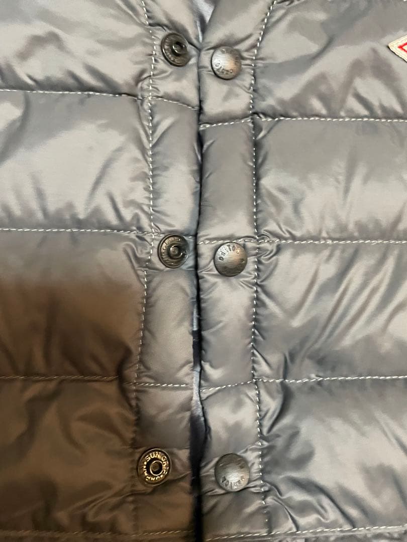 ぐ*ち様 インナーダウンベスト チャコールグレー 40 DANTON