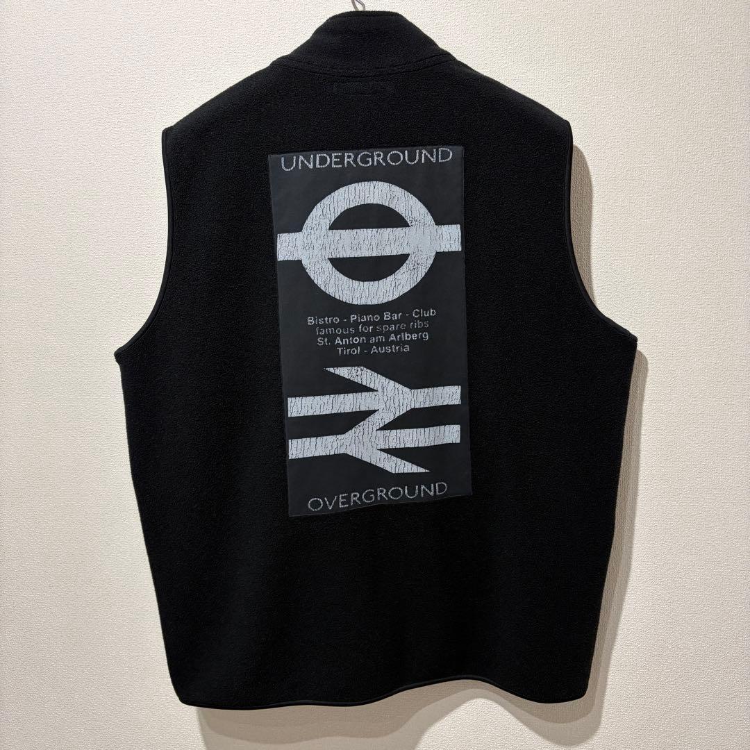 トップス ESSAY RAVE VEST BALLOON YOKE URU is-ness