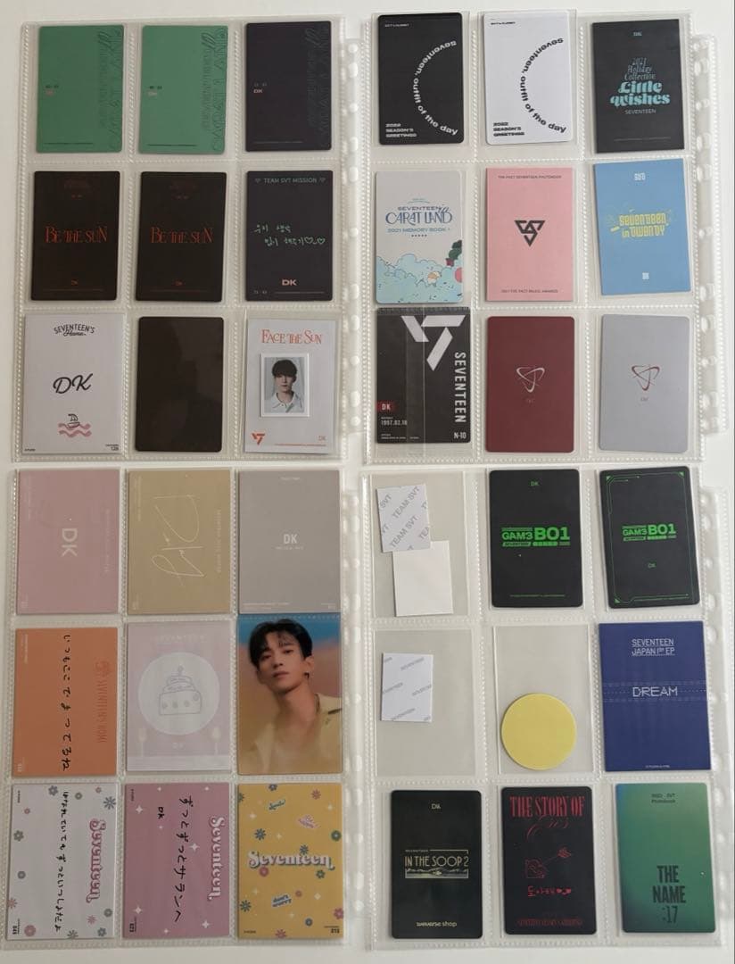 SEVENTEEN DK ドギョム　トレカ　カード　他　大量　引退品