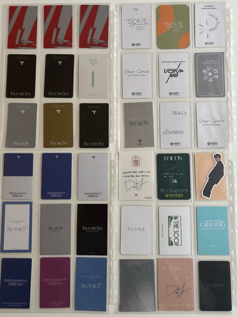 SEVENTEEN DK ドギョム　トレカ　カード　他　大量　引退品