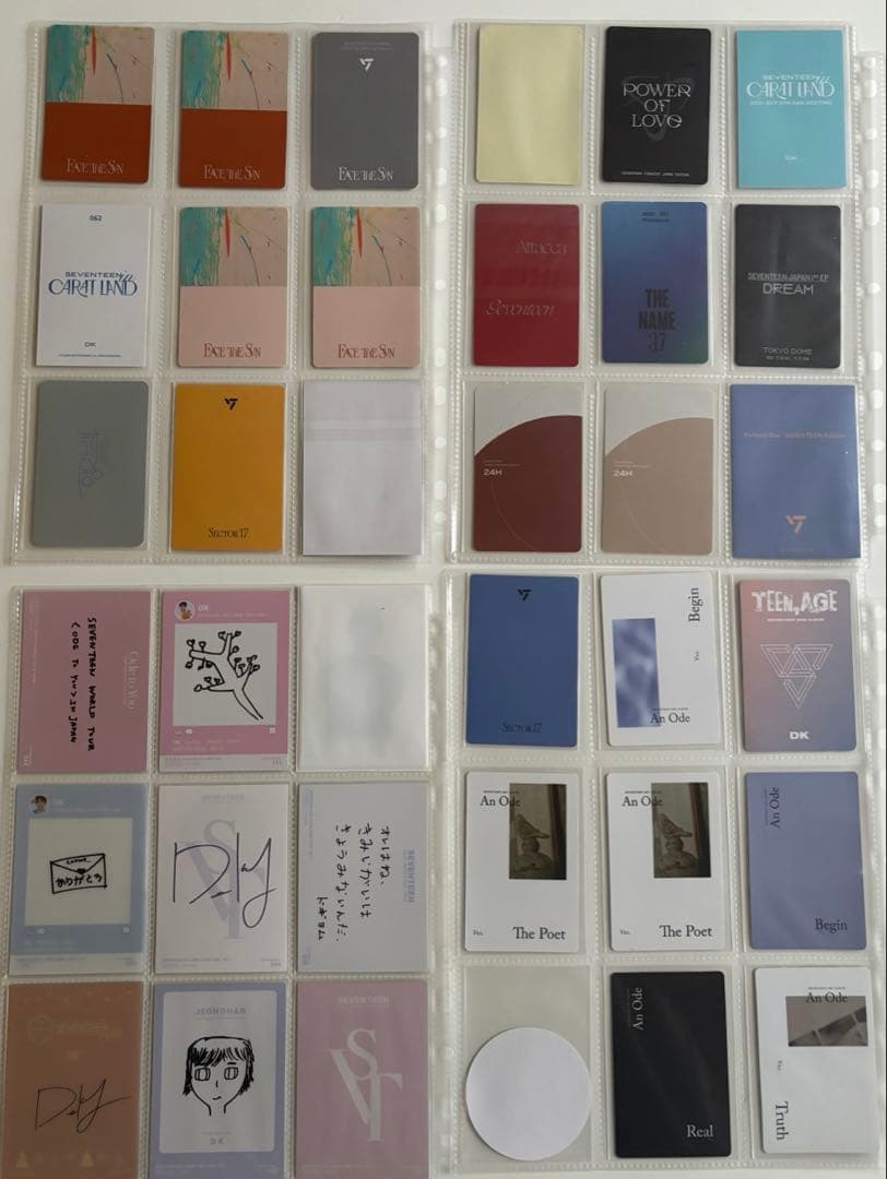 SEVENTEEN DK ドギョム　トレカ　カード　他　大量　引退品