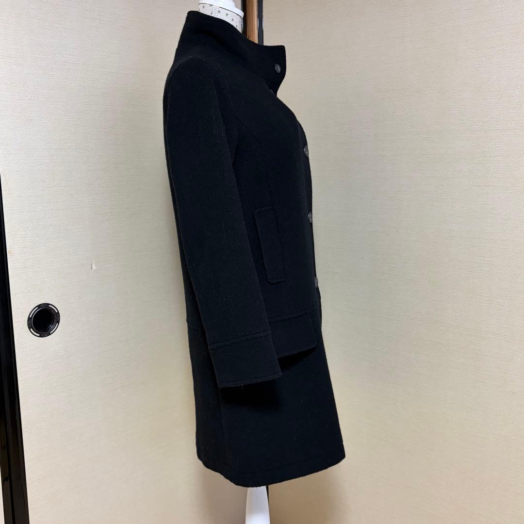 ANTIPAST アンティパスト ウールコート 黒 日本製 スタンドカラー