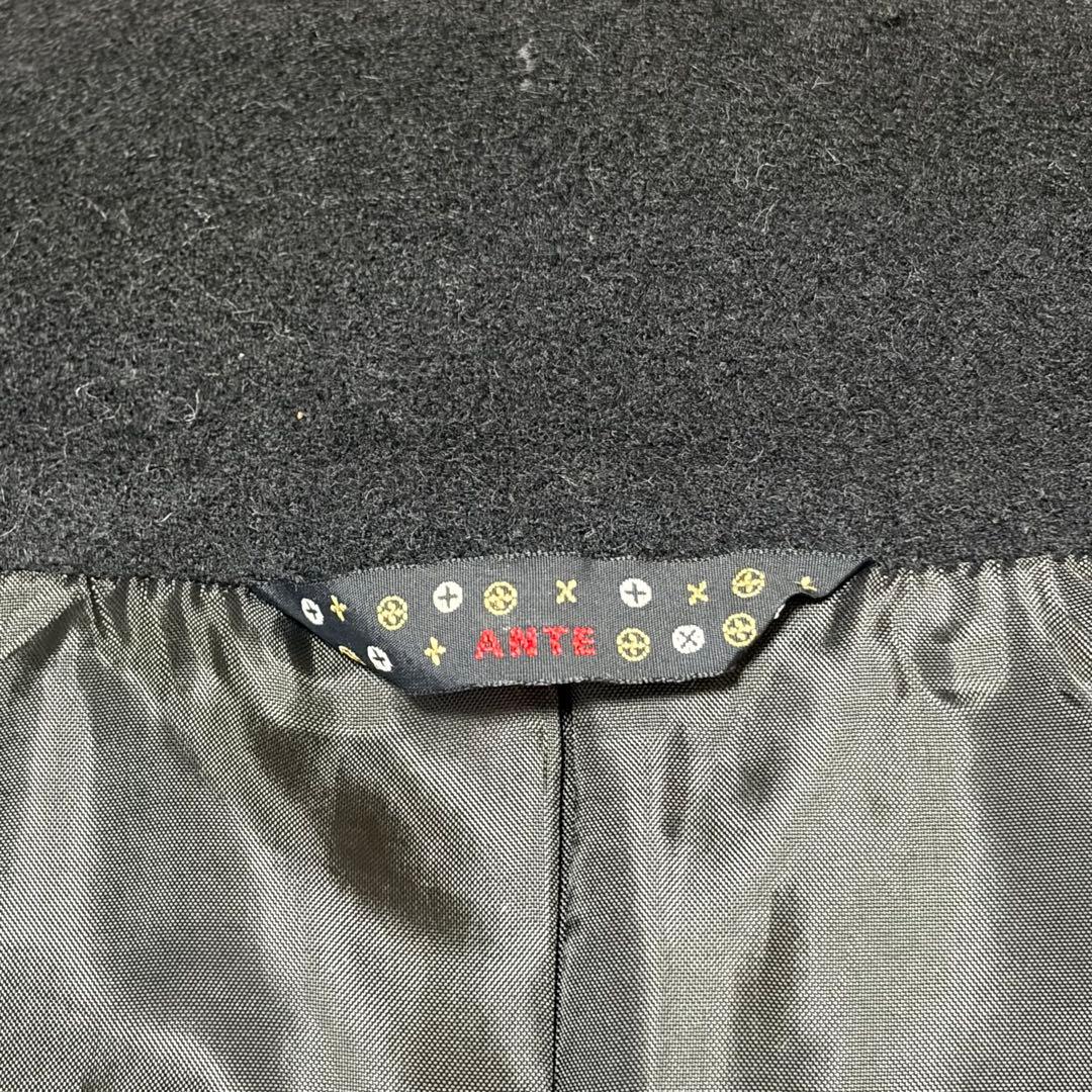 ANTIPAST アンティパスト ウールコート 黒 日本製 スタンドカラー