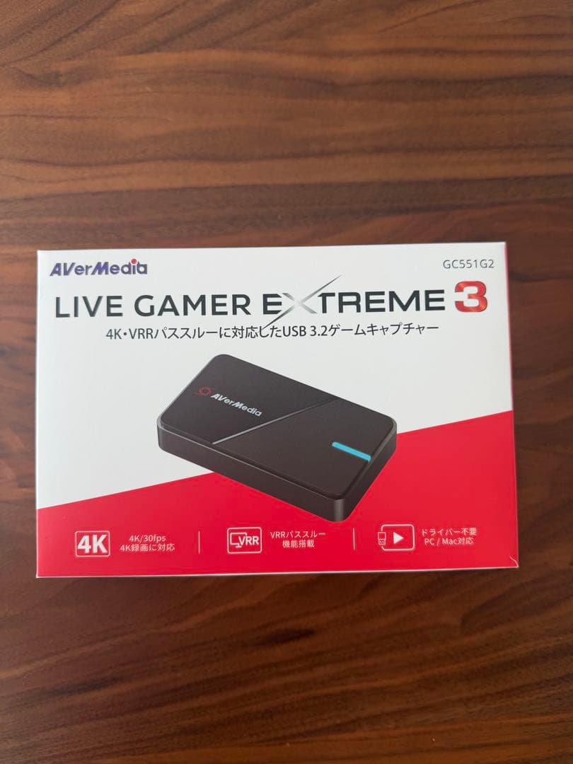 ビデオキャプチャー・キャプチャーボード AverMedia LIVE GAMER EXTREME 3 GC551G2