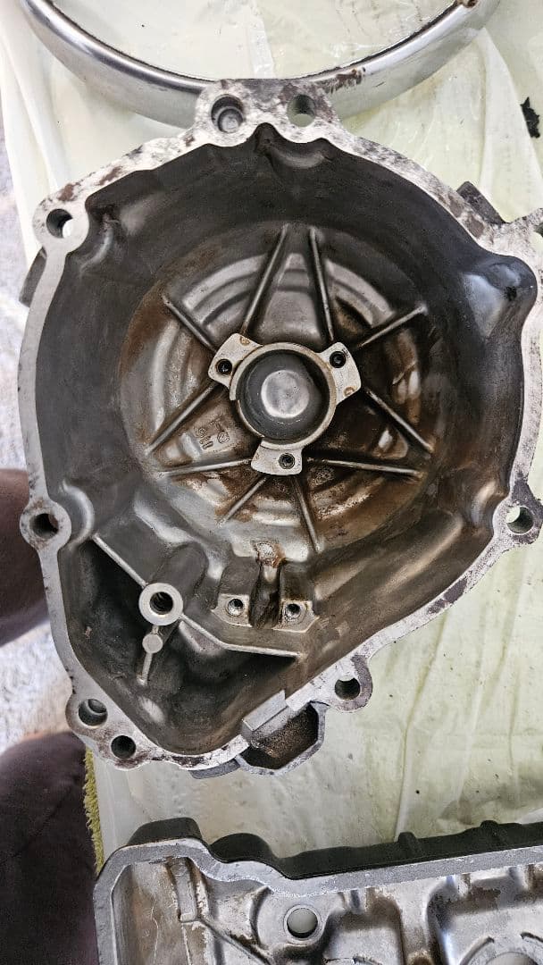 バリオスエンジンカバーセットプラスオイルパンガスケット