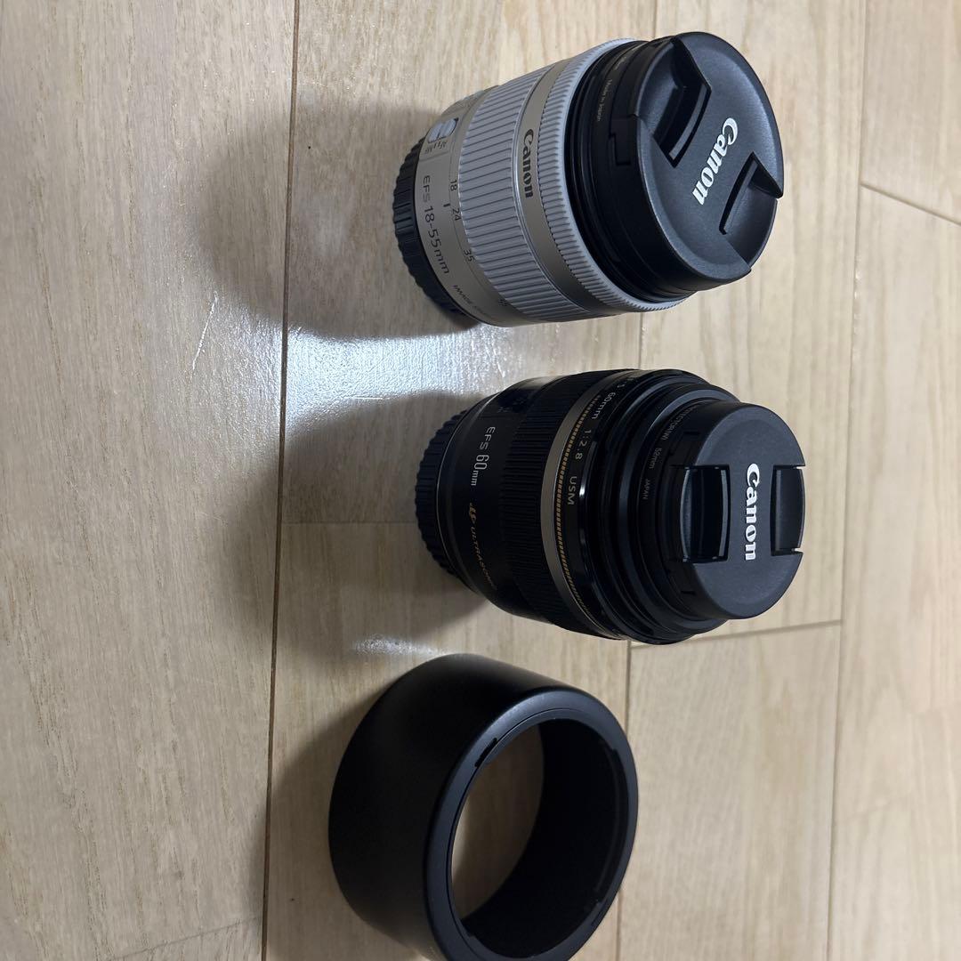 Canon キャノン EOS Kiss X9 ＋レンズ2本 動作OK 傷あり