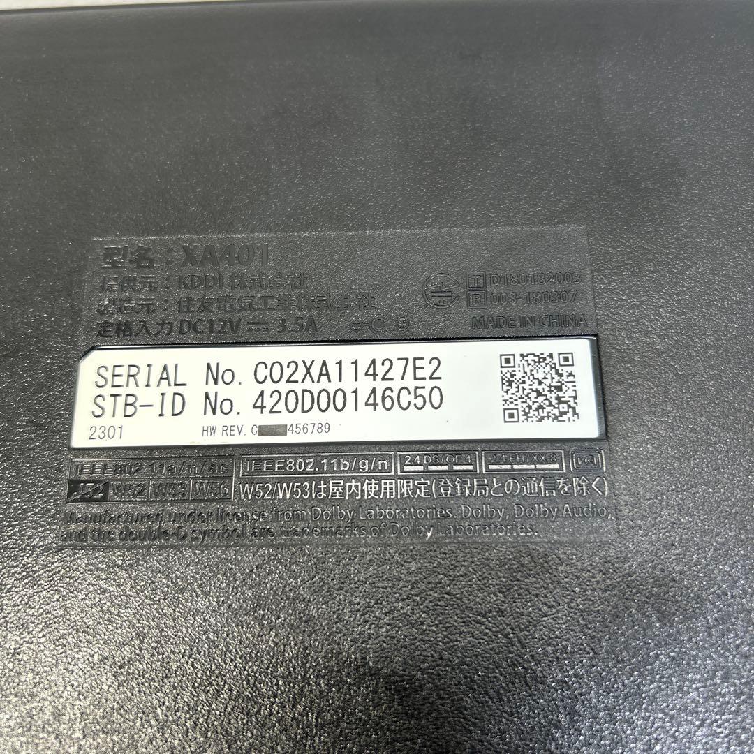 その他 J:COM XA401