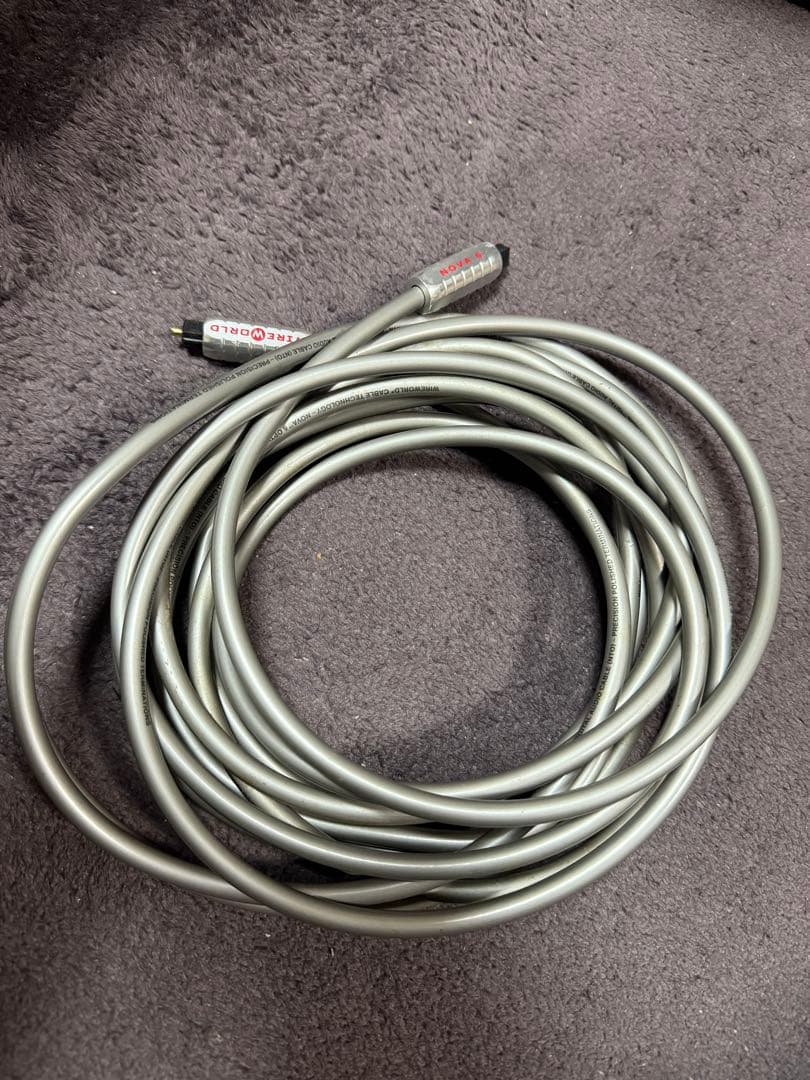 ケーブル・シールド wire world NOVA6 OPTICAL TOS LINK.