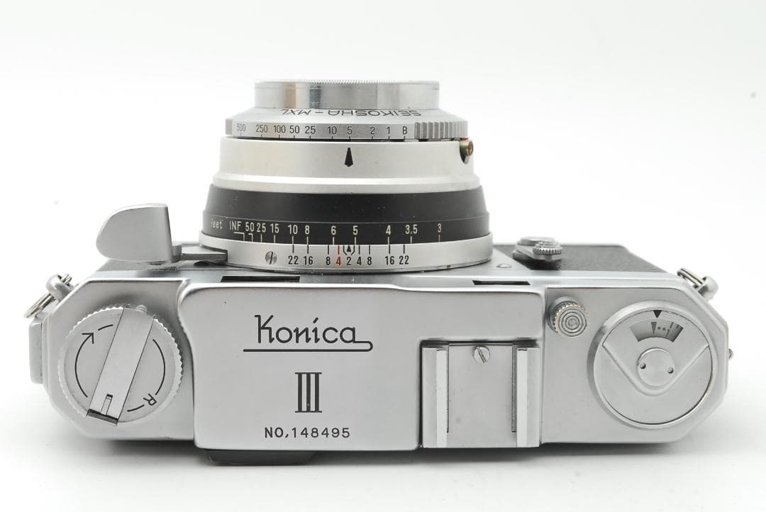 KONICA Ⅲ 48mm F/2レンズ レンジファインダーフィルムカメラ