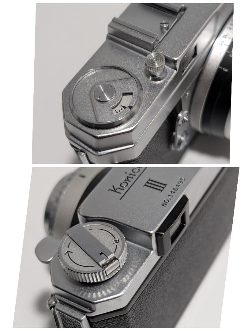 KONICA Ⅲ 48mm F/2レンズ レンジファインダーフィルムカメラ