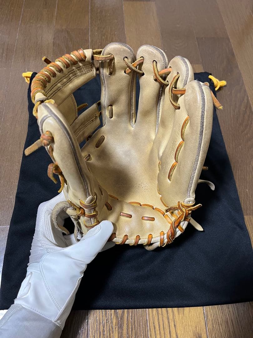 ZETT プロステイタス 硬式野球 内野手用グローブ 今宮モデル