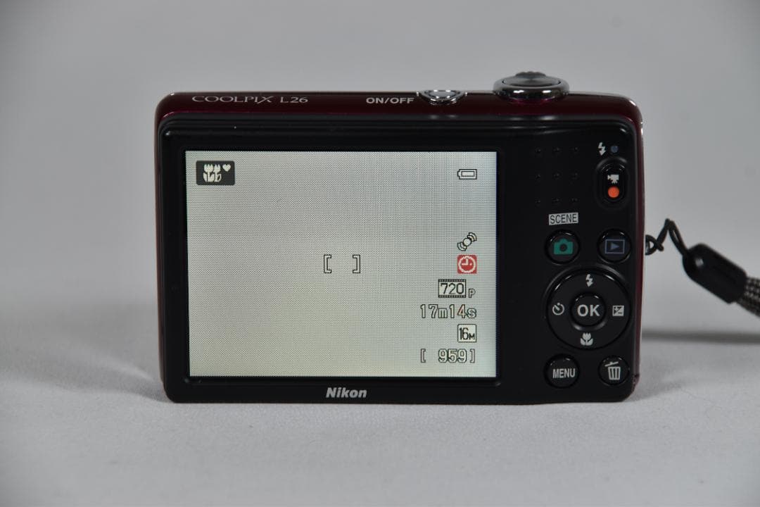【Nikon】ニコン COOLPIX L26 1614万画素！動作品！