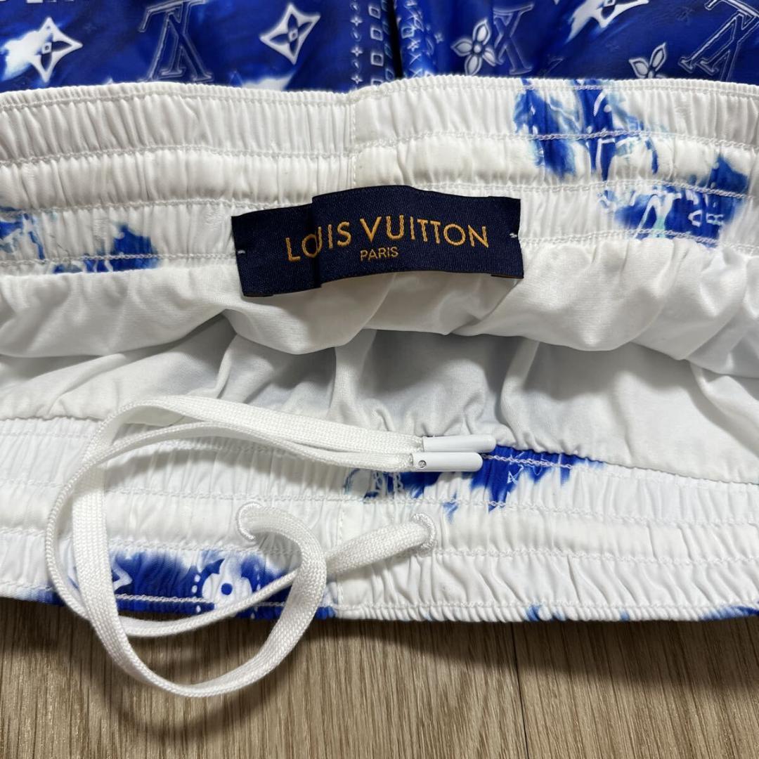 ルイヴィトン モノグラムバンダナ スイムパンツ 水着 水陸両用 ハーフパンツ S