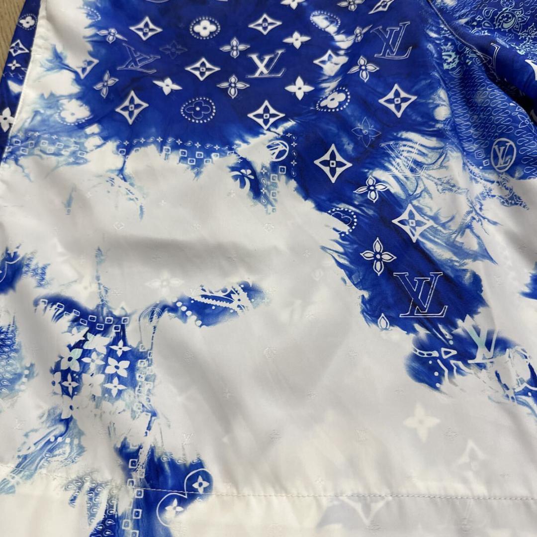 ルイヴィトン モノグラムバンダナ スイムパンツ 水着 水陸両用 ハーフパンツ S