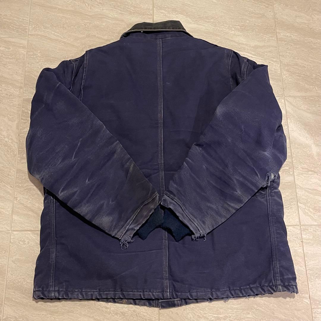 carhartt カーハートトラディショナルコート 鬼フェードネイビー XL相当