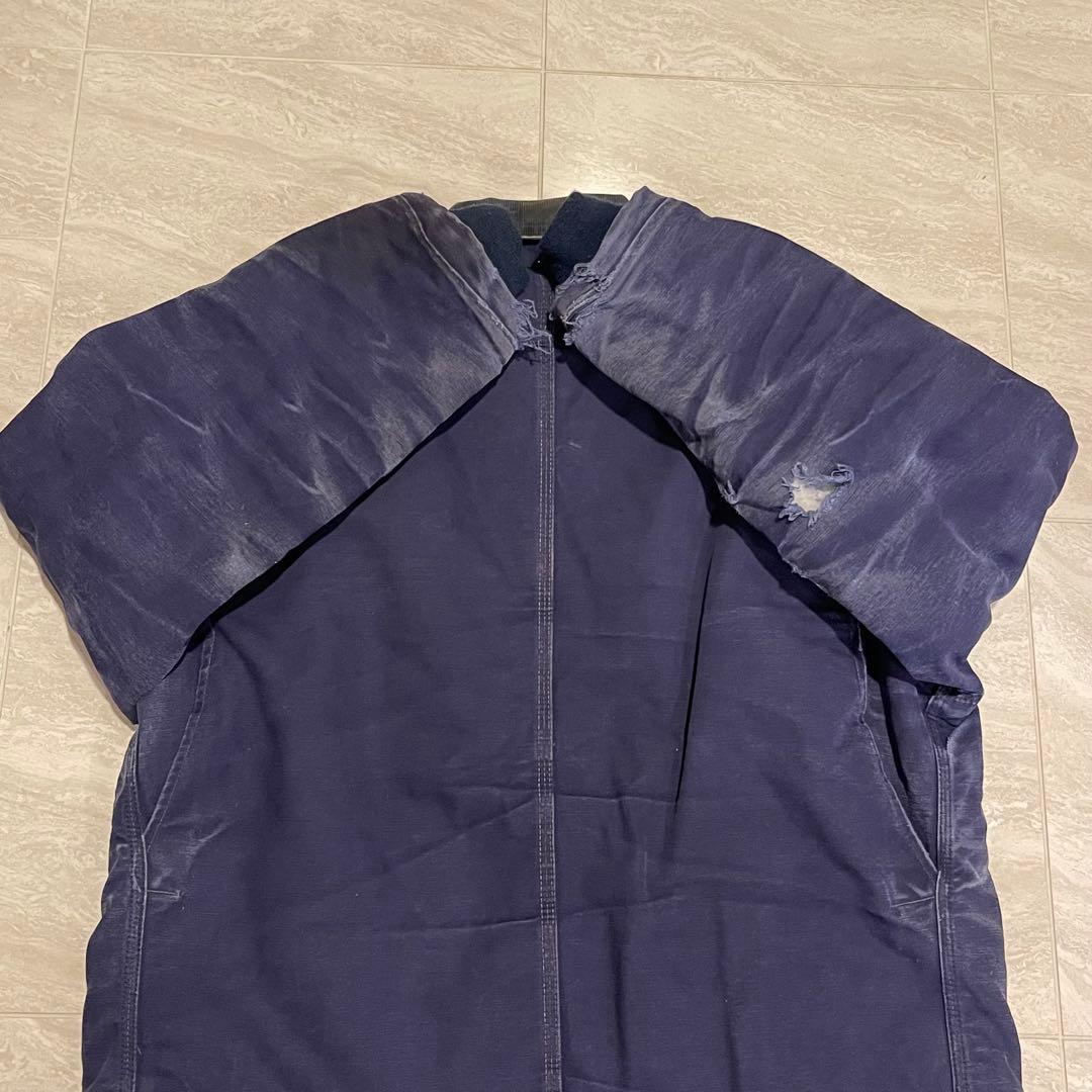 carhartt カーハートトラディショナルコート 鬼フェードネイビー XL相当