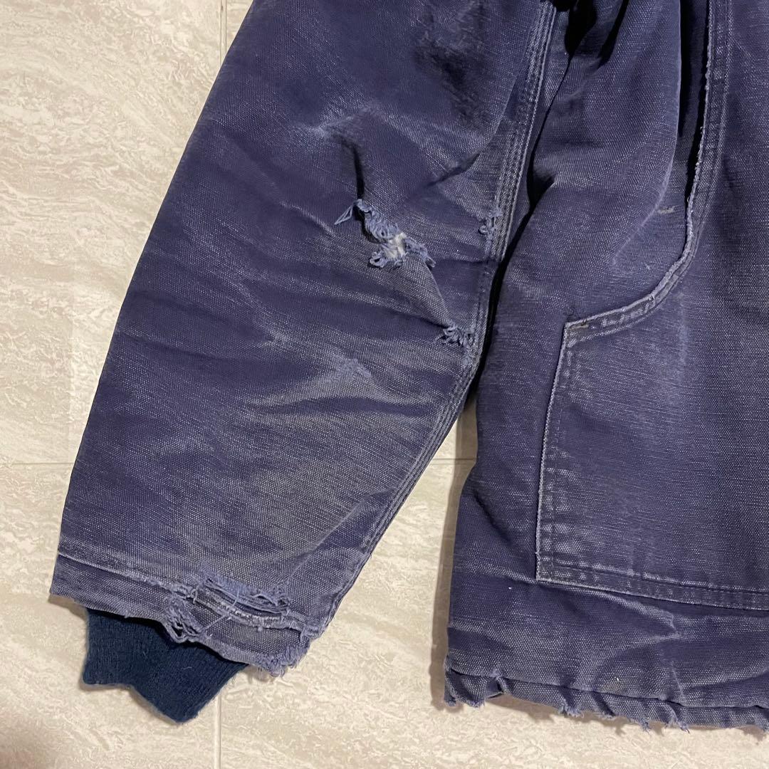 carhartt カーハートトラディショナルコート 鬼フェードネイビー XL相当