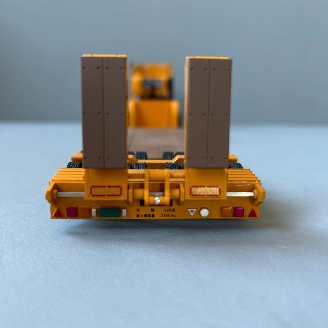 1/50 日野プロフィアハイルーフSS 6×4 &16輪中低床トレーラ日通カラー