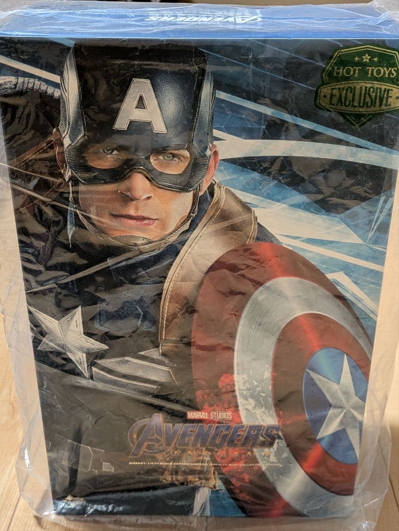【未使用品】ホットトイズ　エンドゲーム　キャプテン・アメリカ（ステルススーツ版）