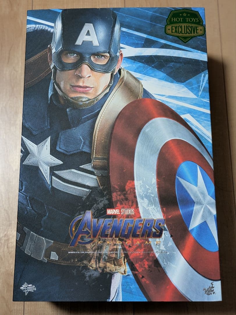 【未使用品】ホットトイズ　エンドゲーム　キャプテン・アメリカ（ステルススーツ版）